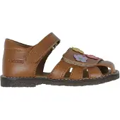 Angulus Sandaler - Cognac m. Blomster - - 21 - Sandals