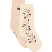 Minymo Sokker - 2-pack - Birch - - 27/30 - Sokker