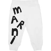 MARNI Joggebukser - Hvit/Svart - - 1 år (80) - Joggebukse