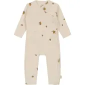 Konges Sløjd Slå-Om-Jumpsuit - Lemon - - 68 - Jumpsuit