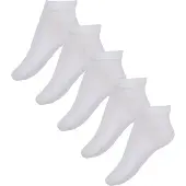 Minymo Sokker - 5-pack - Hvit - - 23/26 - Sokker