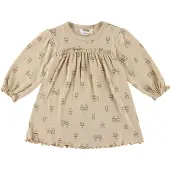 Joha Kjole - Beige m. Panda - - 60 - Kjole