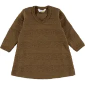 Joha Kjole - Ull - Varm Brun - - 100 - Kjole
