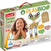 Quercetti Konstruksjonssett - PlayBio Tecno Jumbo - 45 Deler - 8 - - OneSize - Kreativt leker