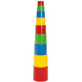 Dantoy Stablekopper - 9 stk. - 51 cm - - OneSize - Stableleker