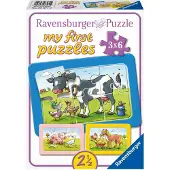 Ravensburger Puslespill - My First - 3x6 Brikker - Animal Friend - - OneSize - Puslespill