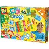SES Creative Kuttesett - MEGA Pakke - - OneSize - Kreativt leker