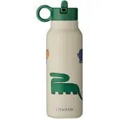 Liewood Drikkeflaske - Falk - 350 ml - Dinosaurs/Mist - - OneSize - Drikkeflaske
