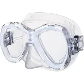 Seac Sub Dykkermaske - Elba MD - Hvit - - 7-13 år - Dykkermasker