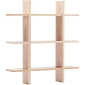 Kids Concept Hylle - 70x70 cm - Saga Blonder - Tre - - OneSize - Hylle