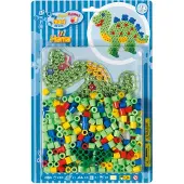 Hama Maxi Perlesett - 250 stk. - Dinosaur - - OneSize - Perler