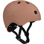 Scoot & Ride Sykkelhjelm - Mocha - - 51-55 cm - Sykkelhjelm