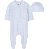 BOSS Gaveeske - Jumpsuit/Lue - Lyseblå m. Logoer - - 6 md - Jumpsuit