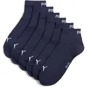 Puma Quarter Socks Unisex (3-Pack), Clothing, Navy, 35-38