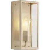 QAZQA Klassisk utendørs vegglampe beige IP44 - Rotterdam