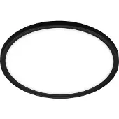 Briloner LED-taklampe til bad Slim Drip, hvit, Ø 29 cm, IP44