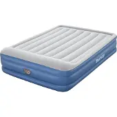 Bestway Tritech Queen Reinforced Dobbel Luftmadrass Med Innebygd Pumpe