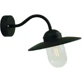 Nordlux Svart LUXEMBOURG utendørs vegglampe.