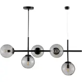 Dyberg Larsen gulvlampe Tokyo, svart, høyde 155 cm, metall