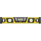 Stanley 0-42-063, 0,4 m, aluminium, svart, blå, LCD, aluminium, 990 g