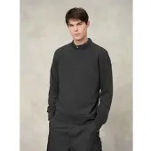 Blauer for man. 26SBLUF03243 Thomas jumper black (S), Casual, Cotton