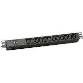 EFB Elektronik EK631CC.1 rack-PDU 1U 12 C13-uttak, C14-inngang, svart