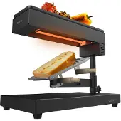 Cecotec Cheese & Grill 6000 Black - Cheese raclette/grill - 600 W - svart