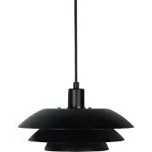 Dyberg Larsen DL31 hengelampe i metall svart