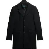 Superdry for man. M5012265A Black Town 2-in-1 Tailored Coat (M), Casual, Wool, Classic