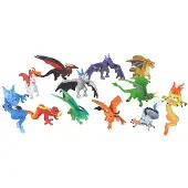 Adlibris Figurer - Nature Hals - 12 stk. - Draker - - OneSize - Lekefigur