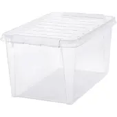 Orthex oppbevaringsboks, , polypropylen, 47 liter, gjennomsiktig