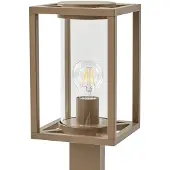 LUCANDE veilampe Ferda, 60 cm, brun, IP44
