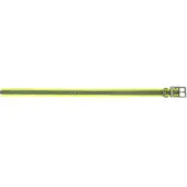 Grännakopplet Dog collar 25mm 55-65cm Neon Yellow