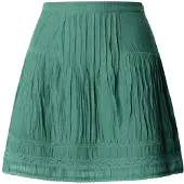 Pepe Jeans for woman. PL9011905 Deborah skirt green (XS), Casual, Cotton