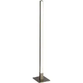 Searchlight Tribeca LED-bordlampe, sølv/opalhvit, metall, CCT, 50 cm