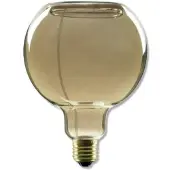 Segula floating globe G125 E27 6W grå glass åpen