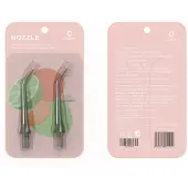 Oclean spiss til irrigator N10 rosa 2 stk.