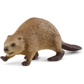 Schleich Wild Life - Bever - H: 3,5 cm 14849 - - OneSize - Lekedyr