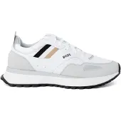 BOSS for man. 50498280 Jonah Sneakers white (44), Flat, Laces, Casual