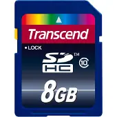Transcend Sdhc 8gb Class 10 Minnekort
