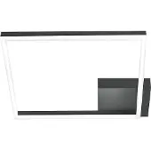 FABAS LUCE Bard LED-taklampe, 42x42 cm, antrasitt