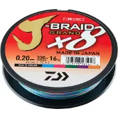 Daiwa J Braid Grand X8 0,24mm 300m Multi Coloured 49LB