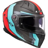LS2 Ff811 Vector Ii Carbon Grid Fullface-hjelm