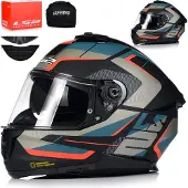 LS2 Ff808 Stream Ii Road Fullface-hjelm