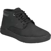 Timberland for man. TB0A5S5M0151 Seneca Bay lace-up low top leather trainers black (46), Flat, Laces, Casual