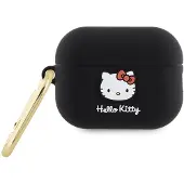 Hello Kitty 3D Kitty-hodeetui i silikon for AirPods Pro 2 (2022/2023) - Svart