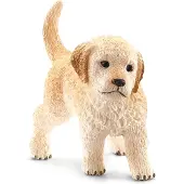 Schleich Farm World - H: 3 cm - Golden Retriever Valp 16396 - - OneSize - Lekedyr