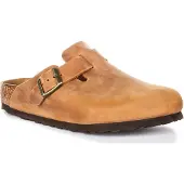 Birkenstock Boston Natural Leather Oiled Tresko