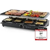 Emerio RG-110035 - Raclette/grill - 1,4 kW - sort