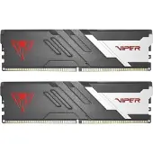 Patriot Memory Patriot Viper Venom DDR5 series - DDR5 - sett - 32 GB: 2 x 16 GB - DIMM 288-pin - 3000 MT/s / PC5-48000 - CL30 - 1.35 V - ikke-bufret - on-die ECC - sølv, rød, matt svart